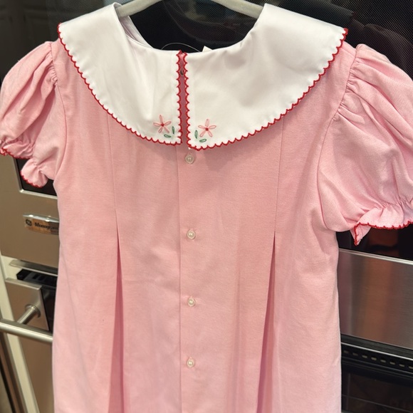 The Proper Peony - NWT - Paulina Pink/Red Bow Dress - Size: 5T - Picture 5 of 6